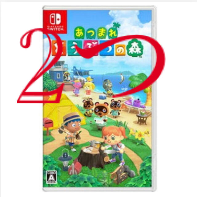 プチギフト Nintendo Switch♡あつ森デザイン(ゲームソフト付き)値下げ