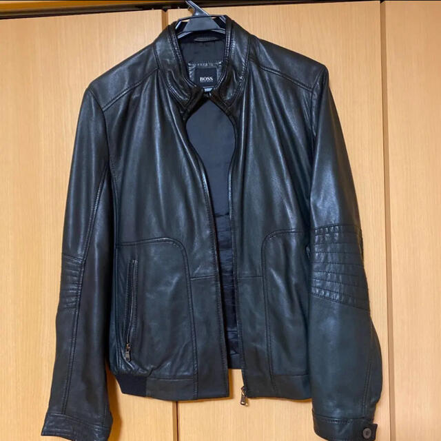 正規激安 HUGO 定価29万HugoBoss - BOSS ライダースジャケット