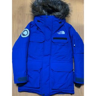 ザノースフェイス(THE NORTH FACE)の専用です。ノースフェイス サザンクロスパーカ メンズ XS ブルー(ダウンジャケット)