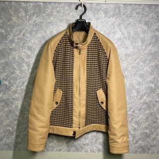 カズユキクマガイアタッチメント(KAZUYUKI KUMAGAI ATTACHMENT)のKZUYUKI KUMAGAI 19aw ガングラブツイード×高密度ツイル(ブルゾン)