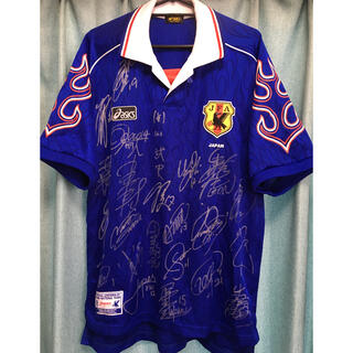 asics - 1998年フランスW杯 日本代表ホームレプリカユニフォーム L 全