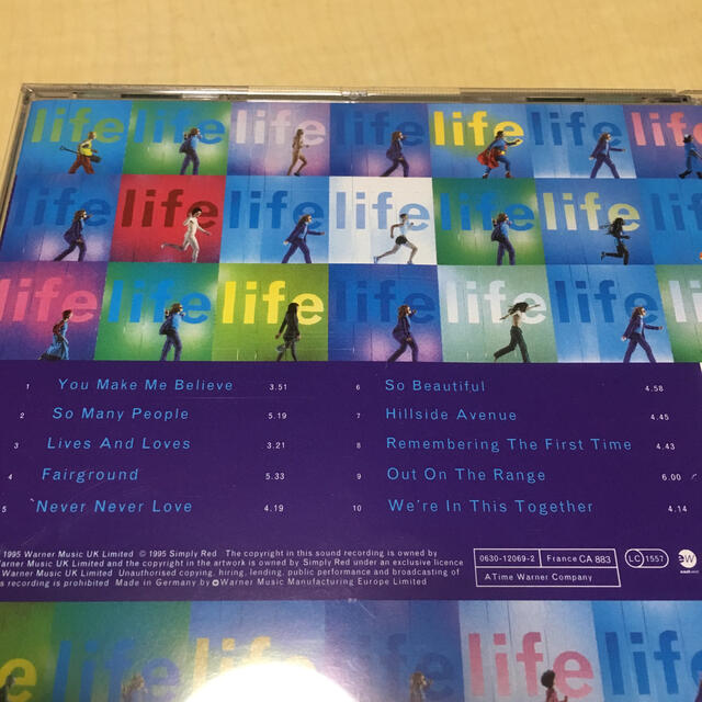 Life / Simply Red 輸入盤 エンタメ/ホビーのCD(ポップス/ロック(洋楽))の商品写真