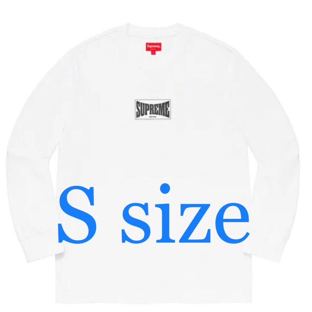 Supreme Woven Label L/S Top white | www.nov-ita.fr