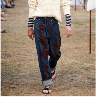 ロエベ(LOEWE)のJW ANDERSON 18SS 名作デニム　LOEWE フィッシャーマンデニム(デニム/ジーンズ)