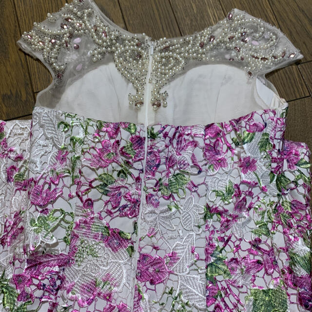 花柄ドレス レディースのフォーマル/ドレス(ミニドレス)の商品写真