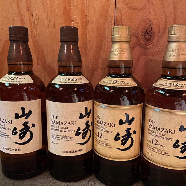 現品限り一斉値下げ! サントリー 山崎12年、山崎 3本ずつ計6本