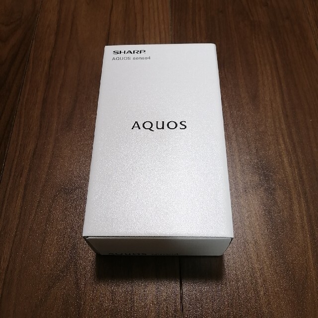 新品未使用 シャープ AQUOS sense 4 SH-M15 シルバー 1