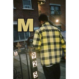 Supreme - M Supreme Quilted Flannel Shirtシャツの通販 by Luv's