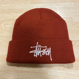 ステューシー(STUSSY)のsttussy ニット帽 ビーニー(ニット帽/ビーニー)