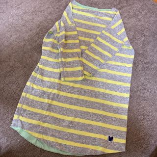 ドットアンドストライプスチャイルドウーマン(Dot&Stripes CHILDWOMAN)の【美品】　child woman   MY FAV. ボーダーワンピース(ひざ丈ワンピース)