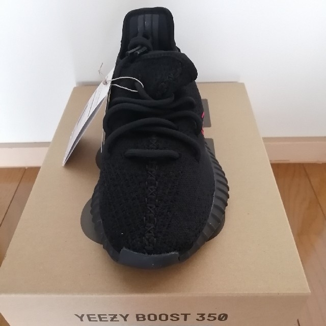 adidas(アディダス)のadidas YeezyBoost350 V2 Black Red メンズの靴/シューズ(スニーカー)の商品写真