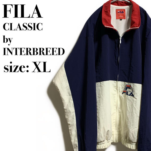 FILA classic by INTERBREED ナイロンジャケット　フィラレトロ