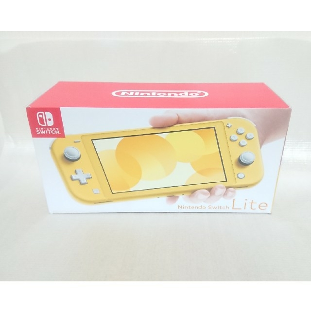 Nintendo Switch(ニンテンドースイッチ)の新品･未使用 ニンテンドースイッチ ライト イエロー エンタメ/ホビーのゲームソフト/ゲーム機本体(家庭用ゲーム機本体)の商品写真