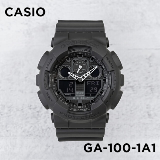 G-SHOCK(ジーショック)のg-shock ga-100 メンズの時計(腕時計(デジタル))の商品写真