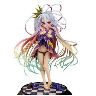 グッドスマイルカンパニー(GOOD SMILE COMPANY)のノーゲーム・ノーライフ 白 Tuck up ver. 1/7スケール フィギュア(アニメ/ゲーム)