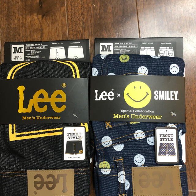 Lee(リー)のLEE ボクサーブリーフパンツ　4枚組　正規品　Ｍサイズ 新品タグ付　 メンズのアンダーウェア(ボクサーパンツ)の商品写真
