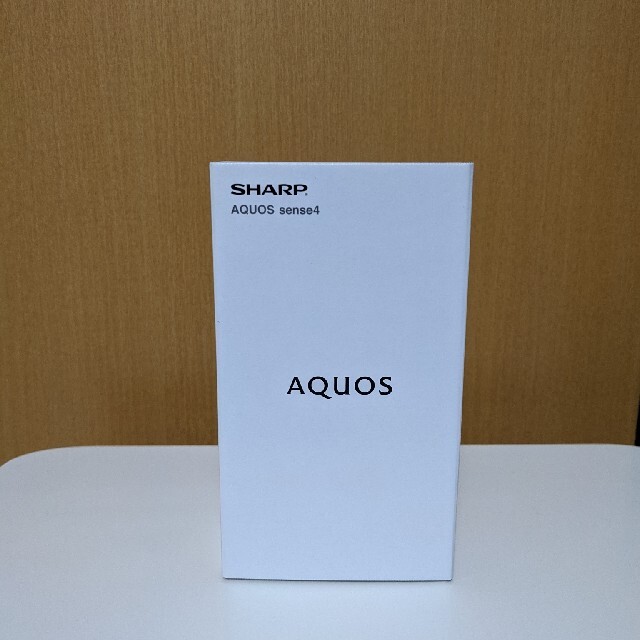 SHARP AQUOS Sense4 SH-M15-S（シルバー）