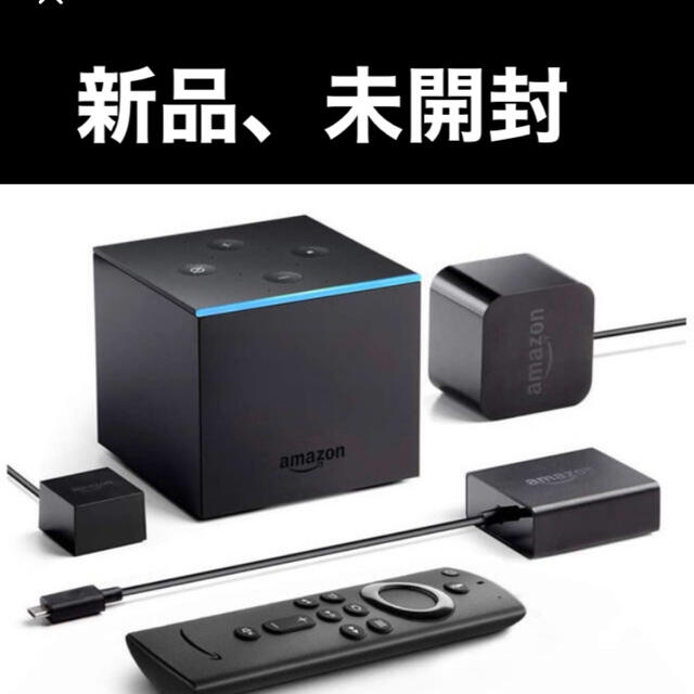 Fire TV Cube  4K,HDR対応 Alexa対応音声認識リモコン付属