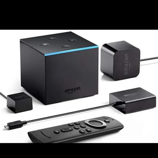Fire TV Cube  4K,HDR対応 Alexa対応音声認識リモコン付属 スマホ/家電/カメラのテレビ/映像機器(その他)の商品写真