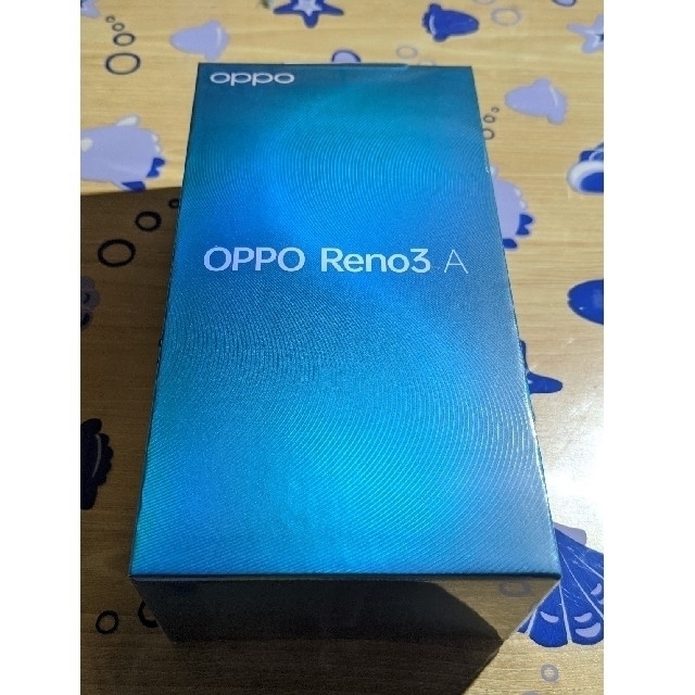 ANDROID(アンドロイド)の新品 Y!mobile OPPO Reno3A ブラック  スマホ/家電/カメラのスマートフォン/携帯電話(スマートフォン本体)の商品写真