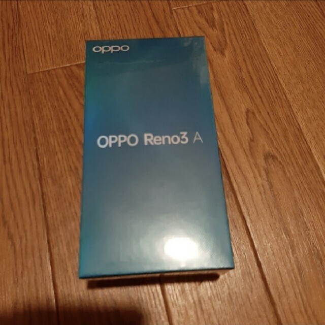 ANDROID(アンドロイド)のOPPO Reno3A（ワイモバイル版）　黒 スマホ/家電/カメラのスマートフォン/携帯電話(スマートフォン本体)の商品写真