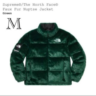 シュプリーム(Supreme)のsupreme THE NORTH FACE fur ヌプシ M(ダウンジャケット)