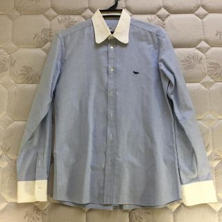 メゾンキツネ(MAISON KITSUNE')のMAISON KITSUNE クレリックシャツ S メゾンキツネ(シャツ)