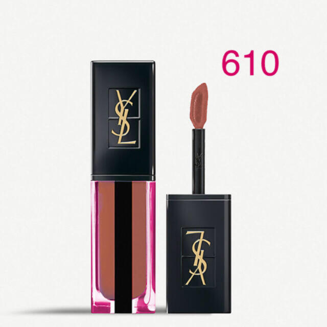 Yves Saint Laurent Beaute(イヴサンローランボーテ)の新品 イヴサンローラン ウォーターステイン リップ 610 ヌード コスメ/美容のベースメイク/化粧品(口紅)の商品写真