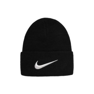 ステューシー(STUSSY)のSTUSSY × NIKE  Cuff Beanie Black(ニット帽/ビーニー)