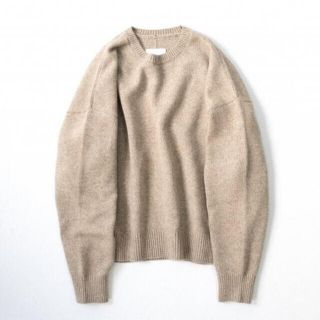 サンシー(SUNSEA)のなら様 stein 20aw LAMBS CREW NECK KNIT LS(ニット/セーター)