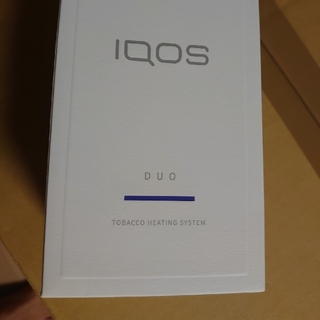 アイコス(IQOS)のIQOS3  DUO  ブルー  交換品未使用(タバコグッズ)