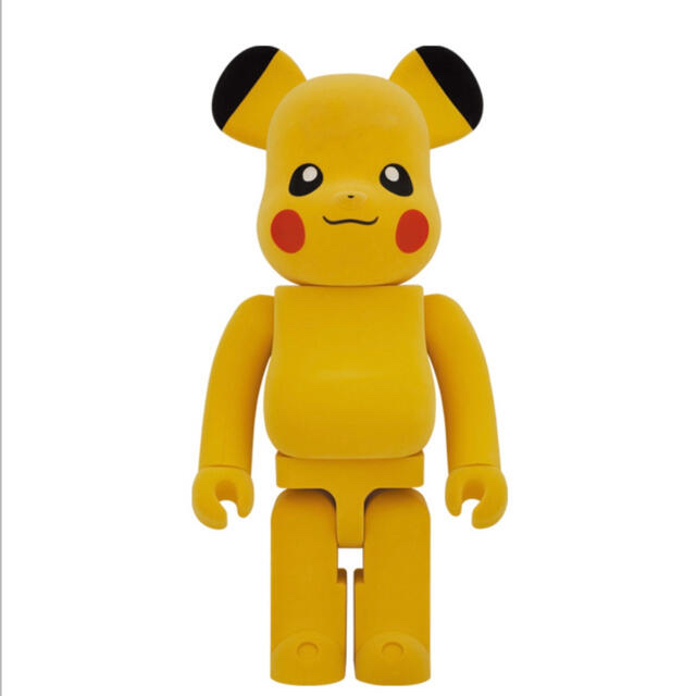 MEDICOM TOY(メディコムトイ)のBE@RBRICK ピカチュウ フロッキーVer. 1000％   エンタメ/ホビーのフィギュア(その他)の商品写真