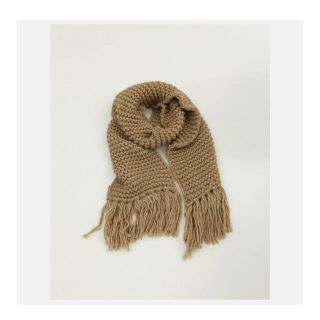 トゥデイフル(TODAYFUL)のVoluminous Knit Muffler 最終お値下げです(マフラー/ショール)