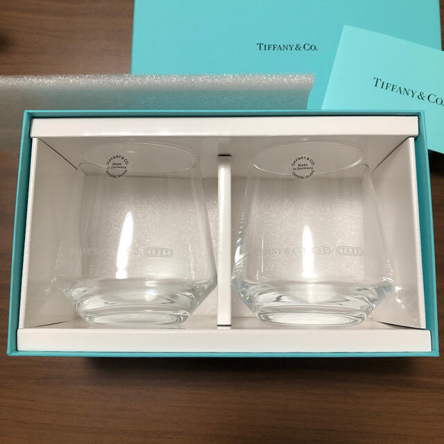 Tiffany & Co. - 【新品】ティファニー ペアグラス タンブラーの通販 by mii's shop｜ティファニーならラクマ