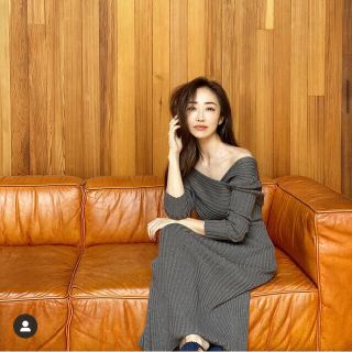 ドゥロワー(Drawer)の神崎恵さん着用！Styling/ 今季大人気商品　オープンバックニットドレス(ロングワンピース/マキシワンピース)