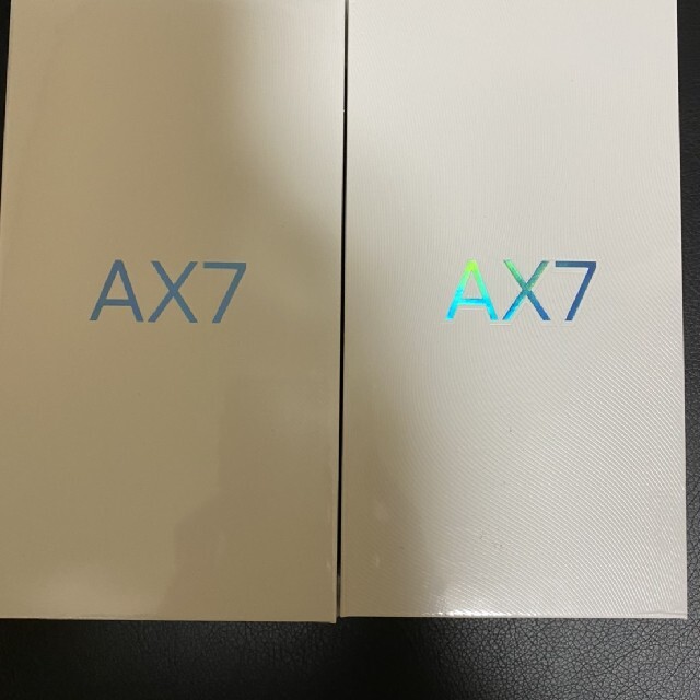 OPPO AX7 simフリースマホ 2台セット