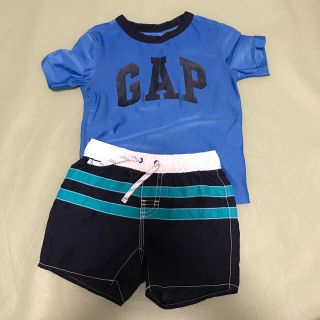 ベビーギャップ(babyGAP)のGAP キッズ水着　ラッシュガード　セット(水着)