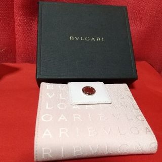 ブルガリ(BVLGARI)のブルガリ　２つ折り　財布　ライトピンク(財布)