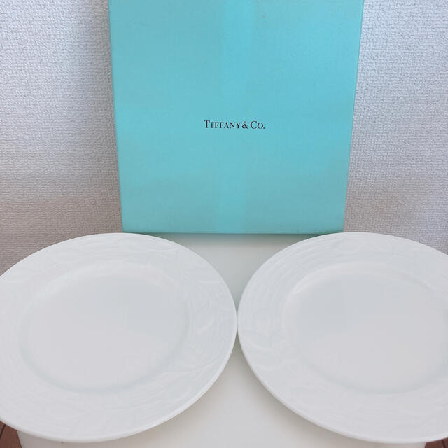Tiffany & Co.(ティファニー)の新品　ティファニー　お皿　2枚セット インテリア/住まい/日用品のキッチン/食器(食器)の商品写真