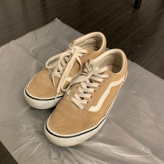 ヴァンズ(VANS)のVANS  スニーカー　ベージュ　26.5センチ(スニーカー)