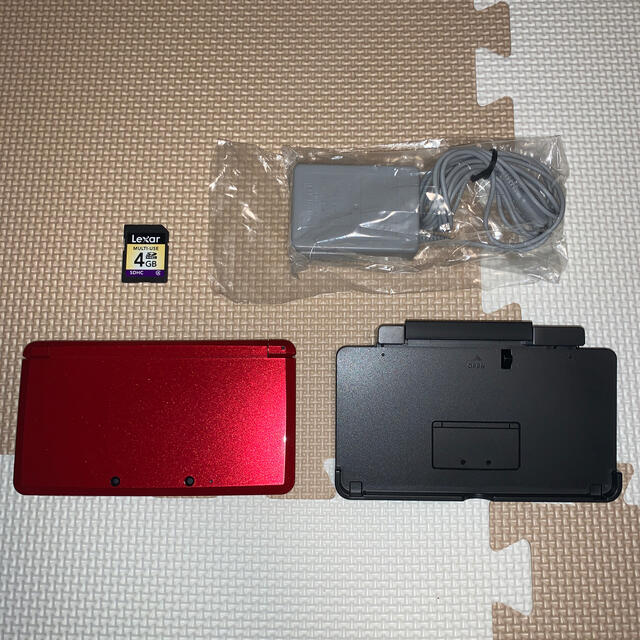 ニンテンドー3DS(ニンテンドー3DS)の【美品】Nintendo 3DS 本体セット エンタメ/ホビーのゲームソフト/ゲーム機本体(携帯用ゲーム機本体)の商品写真