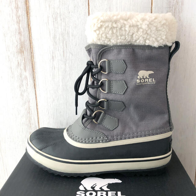 SOREL(ソレル)の★新品正規品★ソレル ウインターカーニバル スノーブーツ グレー 22.5cm レディースの靴/シューズ(ブーツ)の商品写真