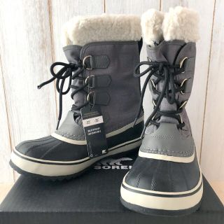 ソレル(SOREL)の★新品正規品★ソレル ウインターカーニバル スノーブーツ グレー 22.5cm(ブーツ)