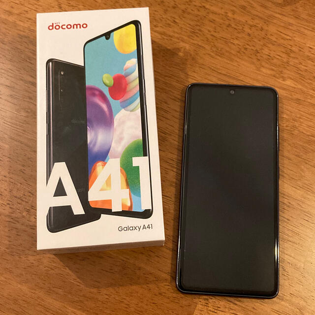 Galaxy A41 docomo  SIMロック解除済 ブラック