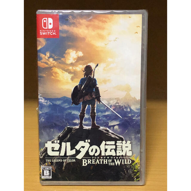 300円クーポン　ゼルダの伝説 ブレスオブザワイルド Switch 新品未開封