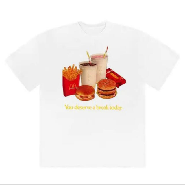 Supreme(シュプリーム)の★frmjpnさん専用★travis Scott マクドナルド Tシャツ L メンズのトップス(Tシャツ/カットソー(半袖/袖なし))の商品写真