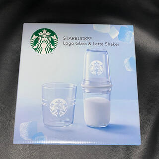 スターバックスコーヒー(Starbucks Coffee)のスターバックス　ロゴグラス＆ラテシェイカー(グラス/カップ)