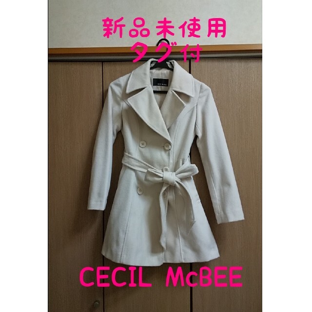 CECIL McBEE(セシルマクビー)のCECIL McBEE 新品未使用 トレンチコート コート セシル クリスマス レディースのジャケット/アウター(トレンチコート)の商品写真