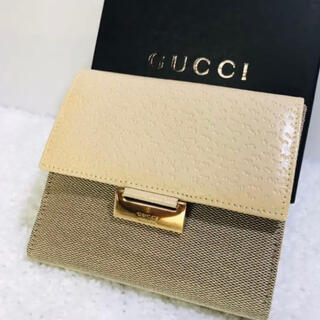 グッチ(Gucci)の最終お値下げ⭐︎GUCCI Wホック　折り財布　コンパクトウォレット(財布)