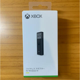 エックスボックス(Xbox)の【新品未使用】Xbox ワイヤレスアダプター for Windows10(PC周辺機器)